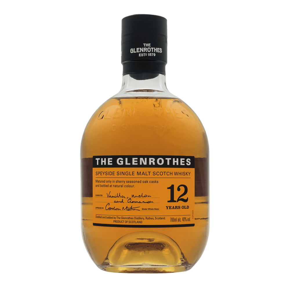 The Glenrothes Speyside Single Malt Scotch Whisky 12 Anos 700ml