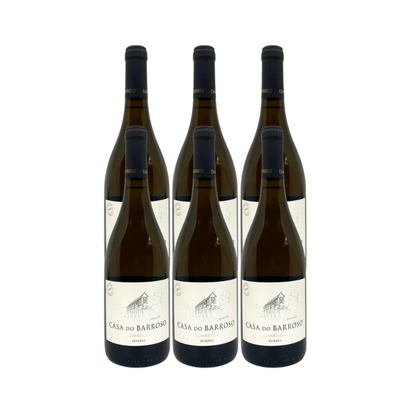 Casa do Barroso Alvarinho Reserva Branco 2024 – Pack 6
