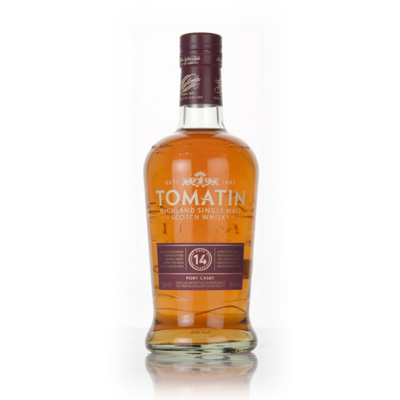 Tomatin 14 Years Port Cask Single Malt 700ml